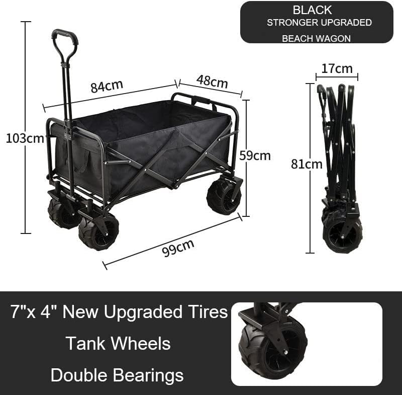 SUNRISE Foldable Camping Cart (Utility Wagon) - Image 4
