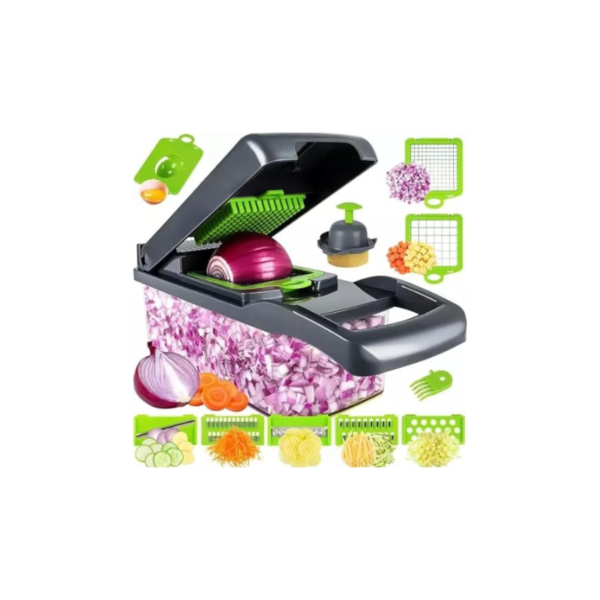 AWH 14-in-1 Vegetable Chopper (8 Blades)