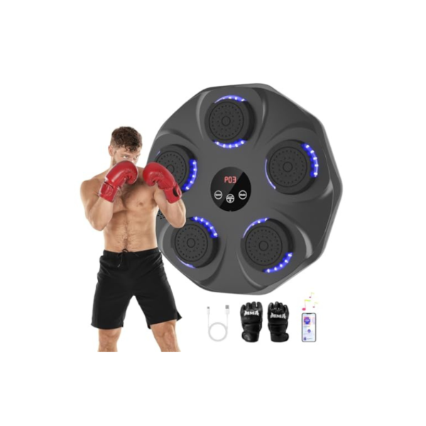 Music Boxing Trainer with Gloves (Bluetooth)